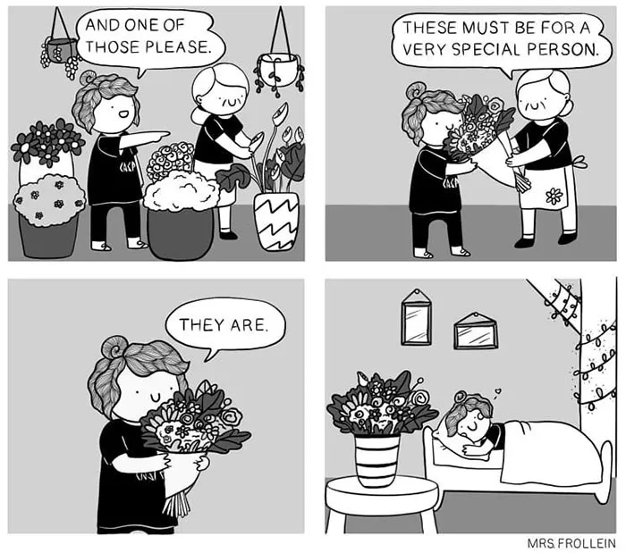 Artist Illustrates Her Daily Struggles And Life With Her Boyfriend In 30 Comics (New Pics)