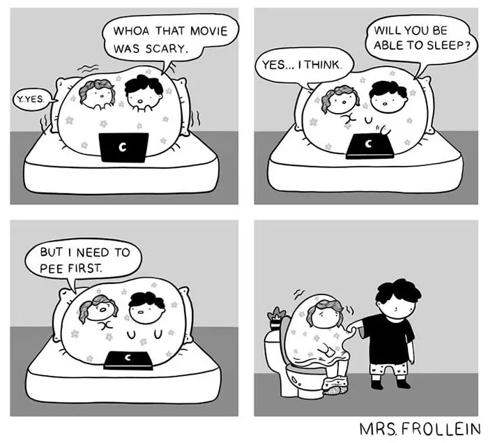 Artist Illustrates Her Daily Struggles And Life With Her Boyfriend In 30 Comics (New Pics)