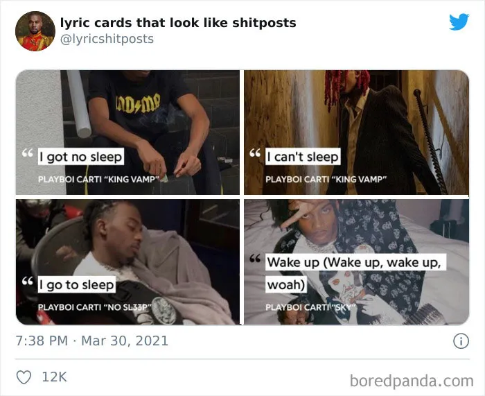 30 Letras de canciones que no parecen reales, pero todas lo son