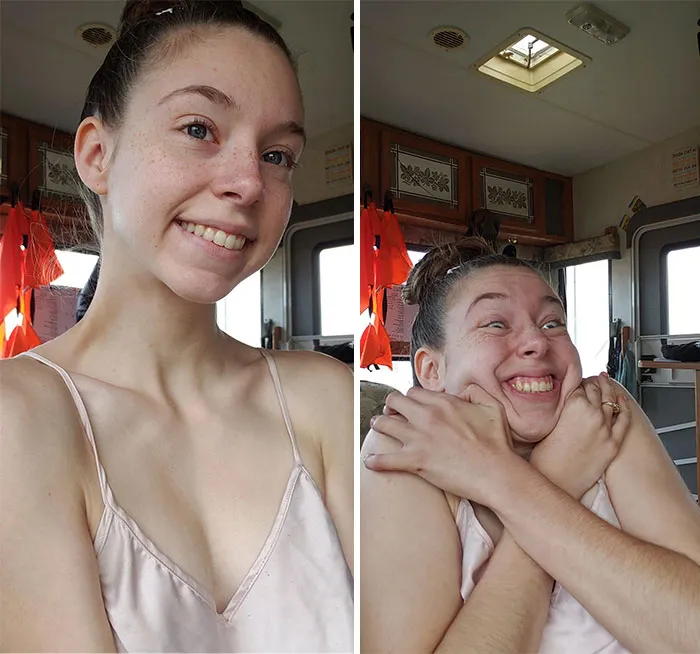 Cuando me haces cosquillas en mi cuello