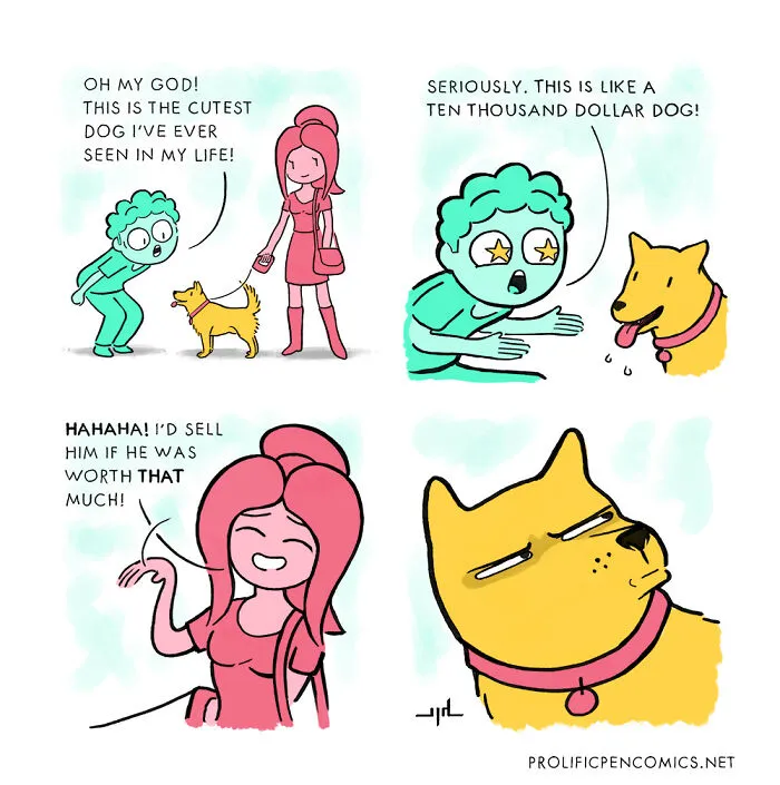 50 Light-Hearted Comics With A Sudden Twist By Yanni Davros