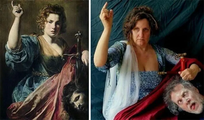The “Tussen Kunst & Quarantaine” Instagram Page Has People Making Incredible Painting Recreations (30 New Pics)