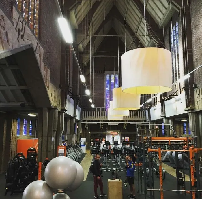 Church Turned Into A Gym