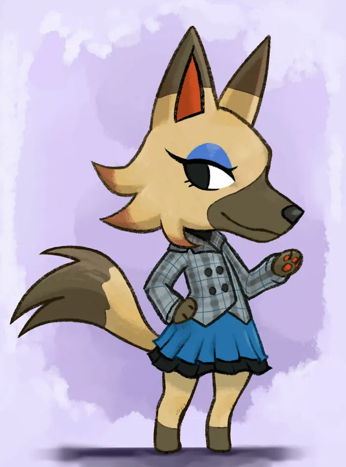 Vivian From Acnh! (Yes She Has My Name Too)