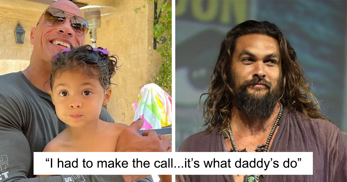 The Rock's 3 Y.O. Daughter Wanted Aquaman At Her Birthday, Aquaman's Actor Jason Momoa Delivers