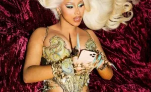 Cardi B Wore My Handmade Porcelain Costume In Her New Video 'Up'