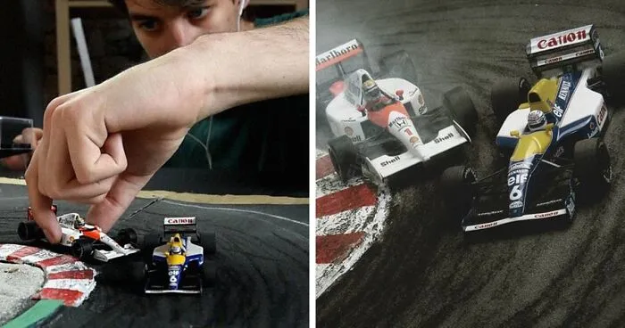 I Do Car Photoshoots Using Model Cars And Nissan Asked Me To Work For Them (10 Pics)