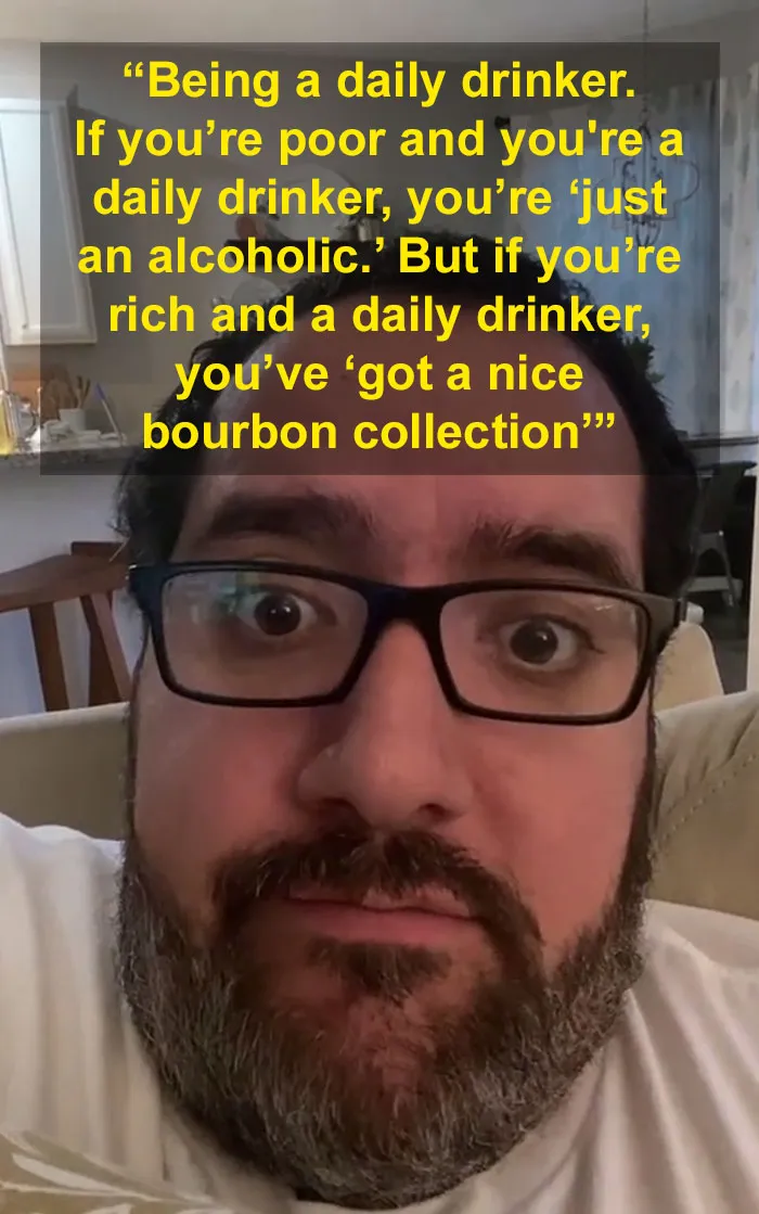 TikToker Asks "What's Classy If You're Rich But Trashy If You're Poor" And Here Are 19 Illuminating Replies