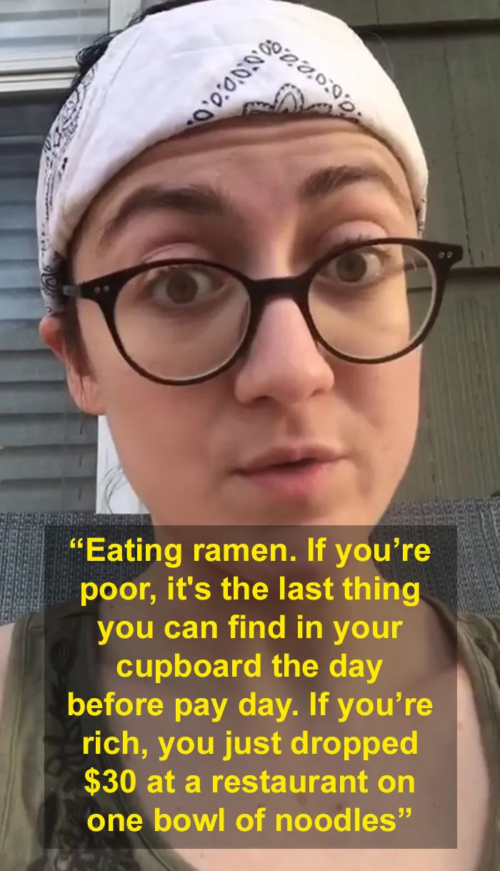 TikToker Asks "What's Classy If You're Rich But Trashy If You're Poor" And Here Are 19 Illuminating Replies