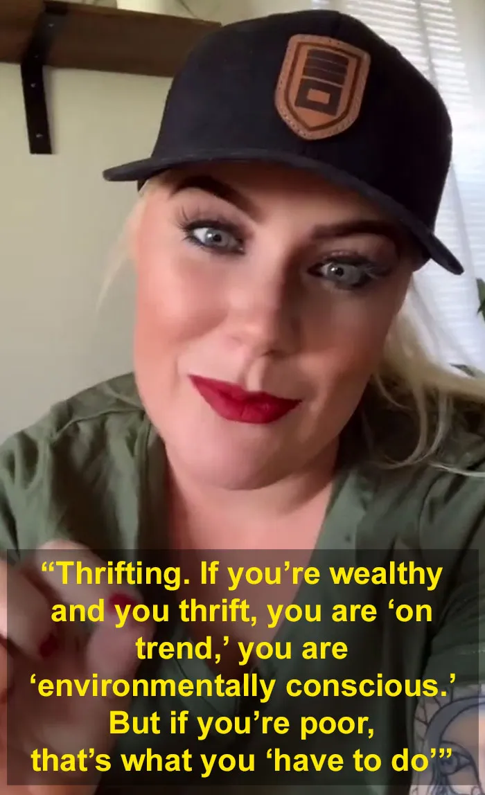TikToker Asks "What's Classy If You're Rich But Trashy If You're Poor" And Here Are 19 Illuminating Replies
