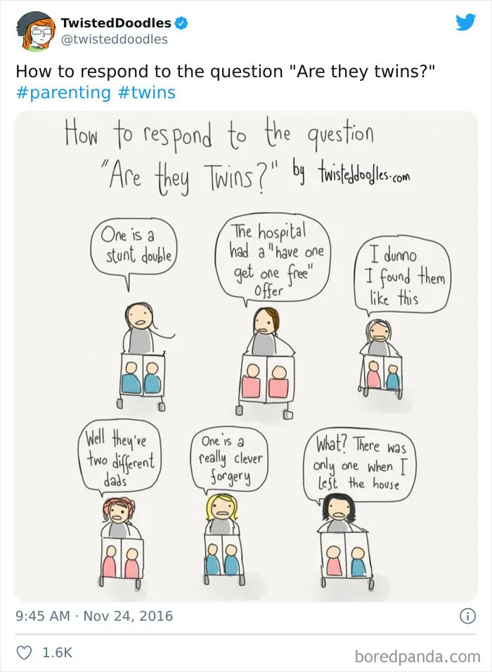 35 Of The Funniest Tweets About Being A Parent To Twins