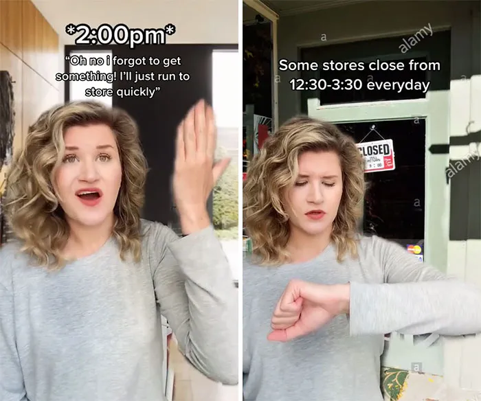 Some Stores Close From 12:30-3:30 Everyday