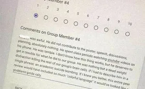 30 Times People Had Such Terrible Group Project Members, They Decided To Shame The Jerks Online