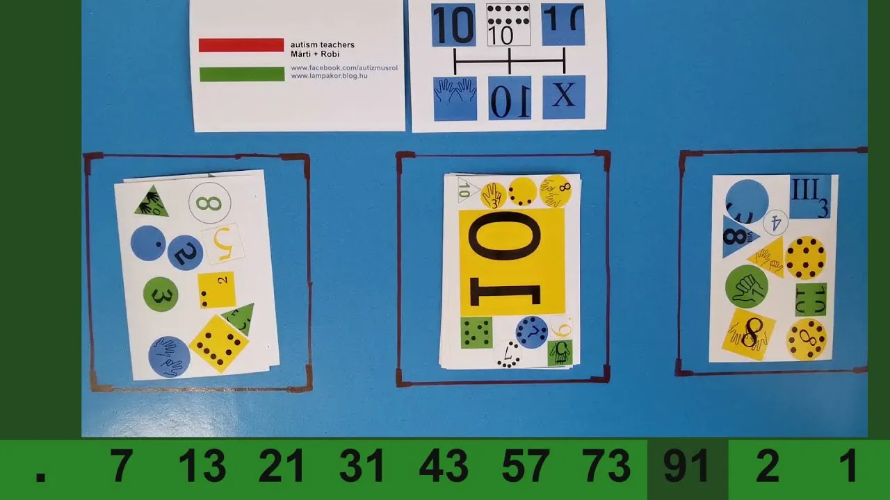 How We Playfully Teach Numbers To Our Autistic Students.