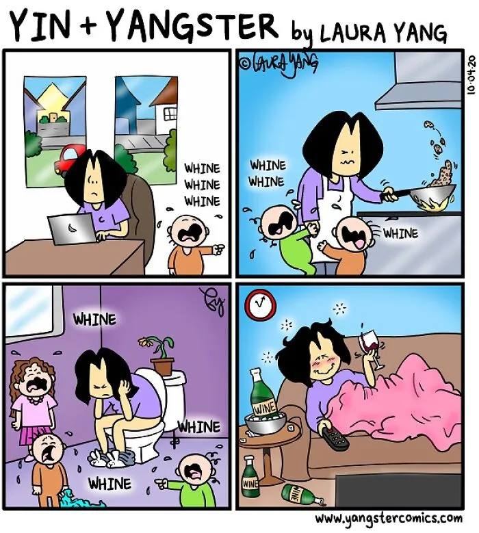 45 Comics I Created To Show What Family Life Is Like