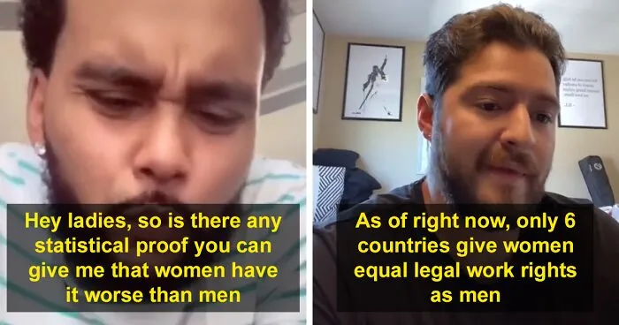 A Video Of A Man Sharing Some Hard-To-Believe Statistics Showing How The World Is Unfair To Women Goes Viral With 2.4M Likes