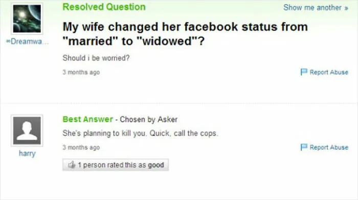 'Yahoo Answers' Is Shutting Down Forever, And Here're 35 Of The Most Epic Screenshots To Remember It By