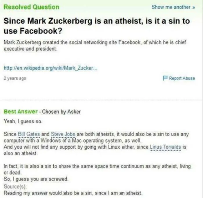 'Yahoo Answers' Is Shutting Down Forever, And Here're 35 Of The Most Epic Screenshots To Remember It By