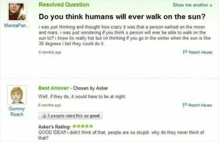 'Yahoo Answers' Is Shutting Down Forever, And Here're 35 Of The Most Epic Screenshots To Remember It By
