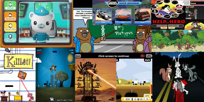 These Old Web Games (Not Pictured: Tom And Jerry's Trap-O-Matic)
