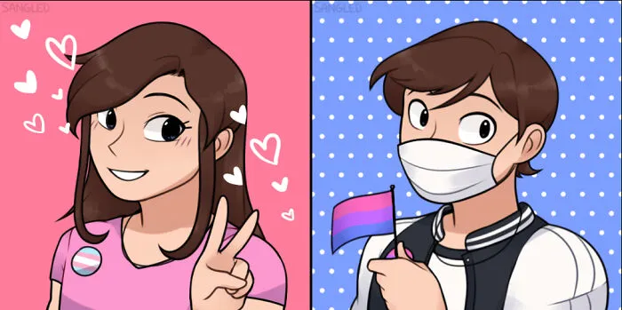 (I Didn’t Draw These) Who I Want To Be vs. Me Currently