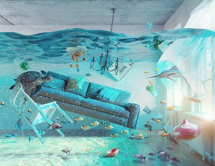 Victor Zastolskiy Created These 54 Surreal Interior Designs
