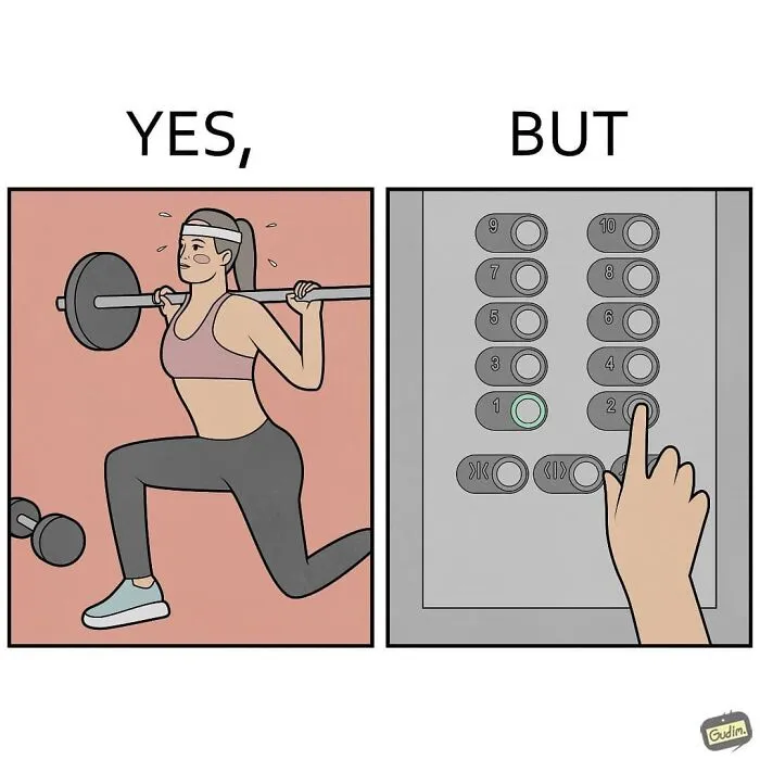 30 More Sarcastic Comics That You Might Need To See Twice To Understand By Gudim