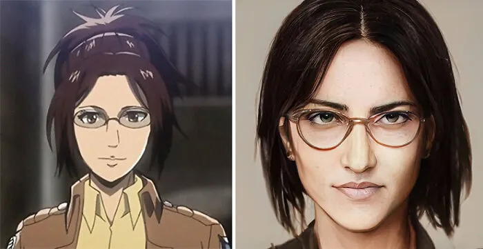 Hange Zoë de Attack On Titan