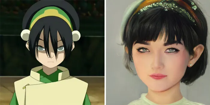 Toph Beifong de Avatar: The Last Airbender