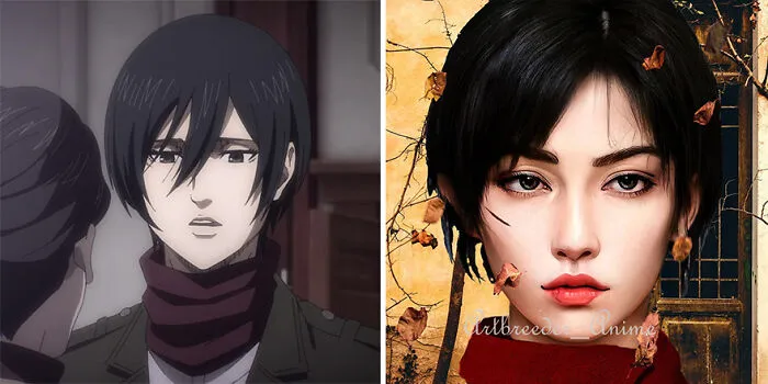 Mikasa de Attack On Titan