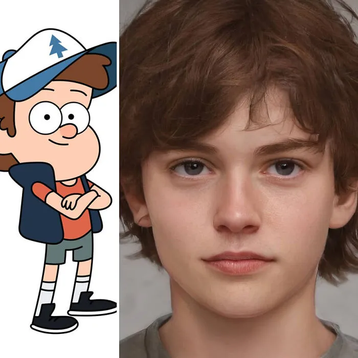 Dipper Pines de Gravity Falls