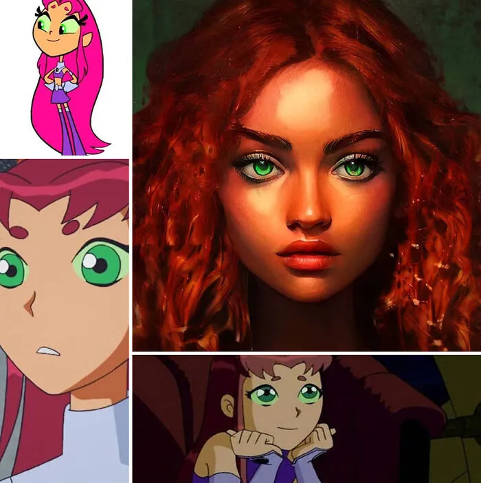 Starfire de Teen Titans