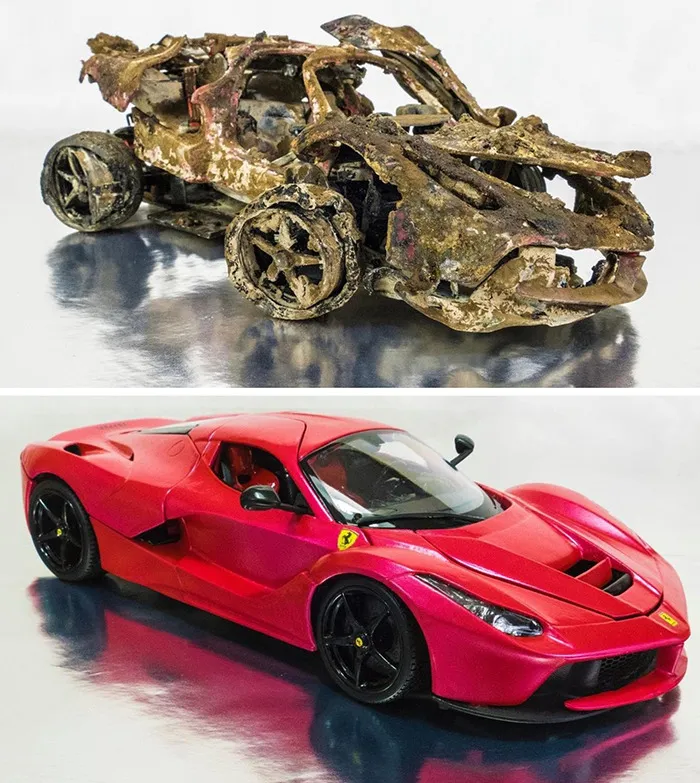 Artist Fully Restores Rusty And Abandoned Car Models, And Here Are His Best 17 Works