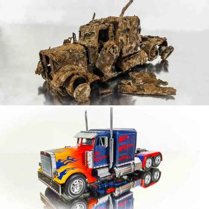 Artist Fully Restores Rusty And Abandoned Car Models, And Here Are His Best 17 Works