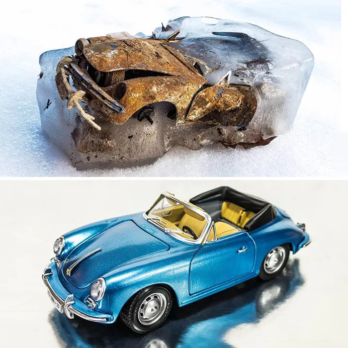 Artist Fully Restores Rusty And Abandoned Car Models, And Here Are His Best 17 Works