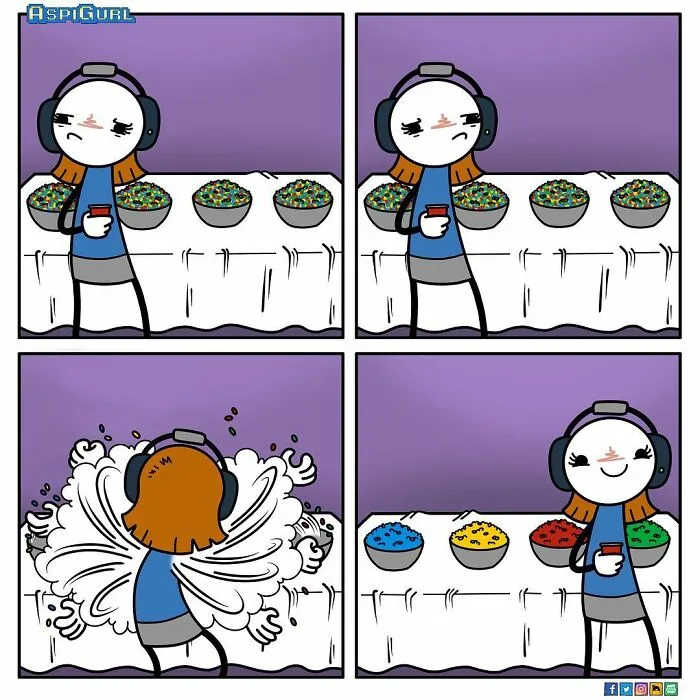 Autistic Artist Illustrates Her Daily Reality In 50 Comics