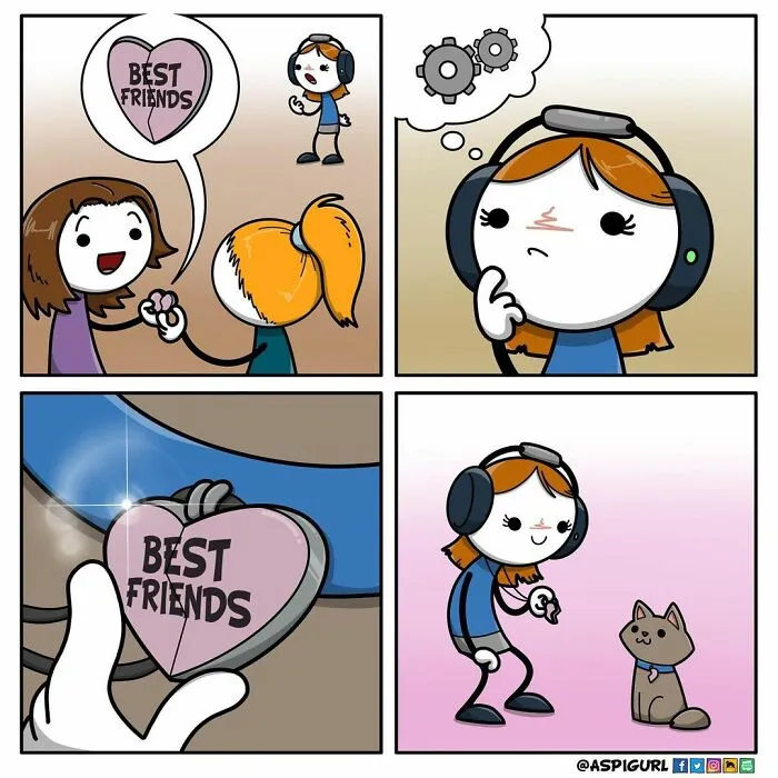 Autistic Artist Illustrates Her Daily Reality In 50 Comics