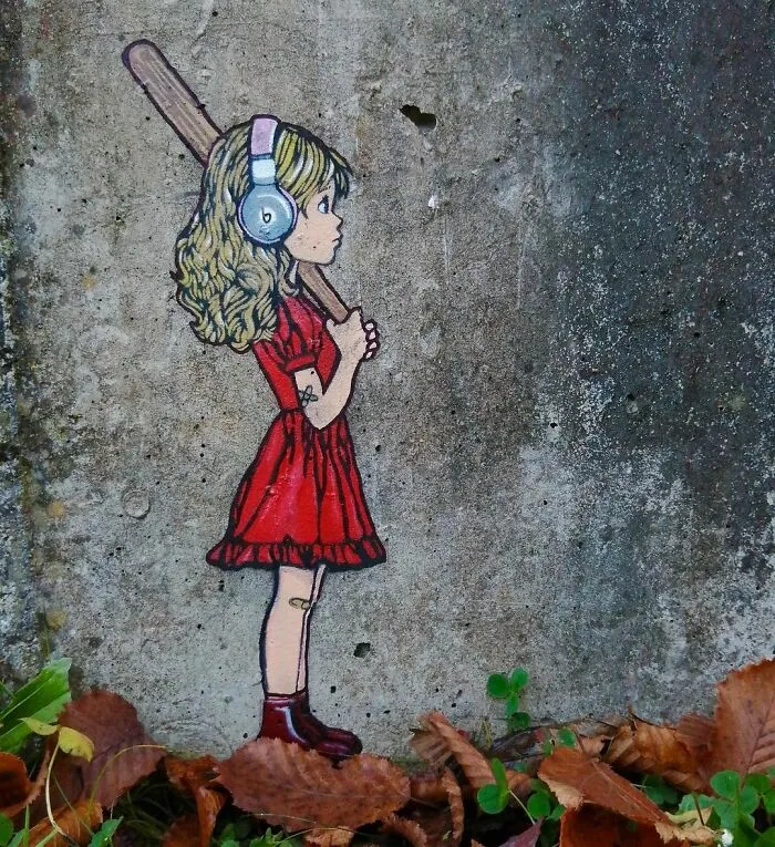 Artist Makes Streets Less Boring By Making Graffiti That Interacts With The Surroundings (30 New Pics)