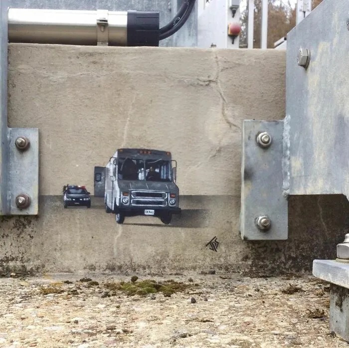 Artist Makes Streets Less Boring By Making Graffiti That Interacts With The Surroundings (30 New Pics)