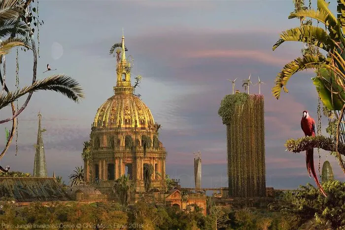 French Artist Creates Surrealistic Art That Shows What An Apocalyptic World Could Look Like (39 Pics)