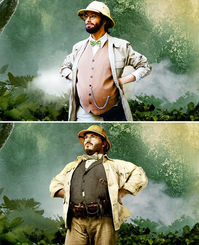 I Had A Maternity Photoshoot Based On The Legendary Roles Jack Black Has Played (11 Pics)