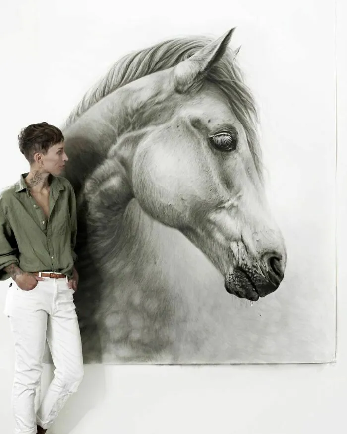 This Artist Paints In A Hyper-Realistic Style And Some Of Her Works Look Like Photos, While Others Look Like Dreams (50 Pics)