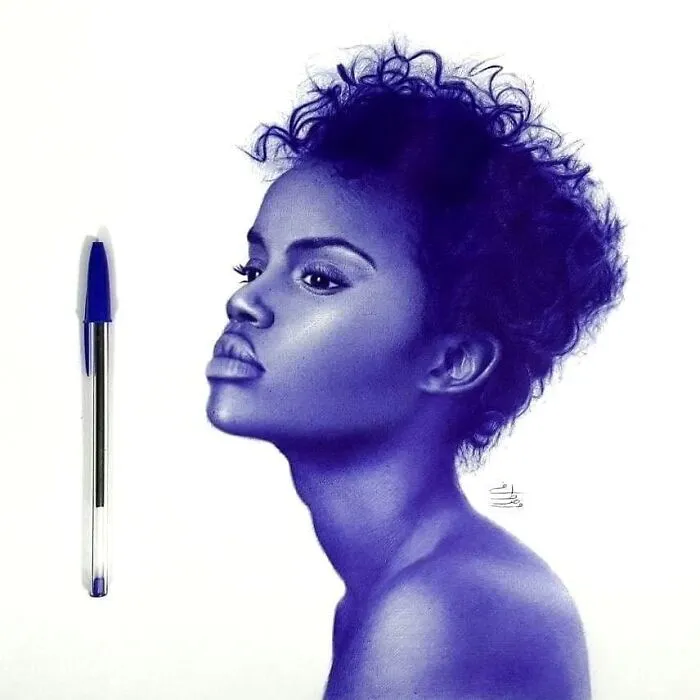 43 Photo-Like Drawings Made With Ballpoint Pens By Mostafa Khodeir
