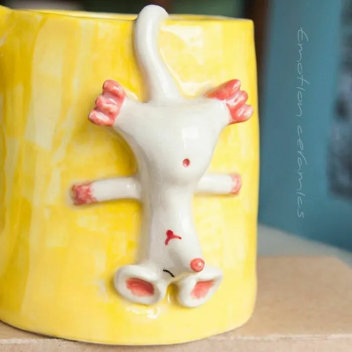 I Handmake Ceramics With Whimsical Animals On Them (44 Pics)