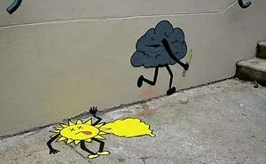 35 Humorous Street Art Pieces Incorporated Into The Streets Of Paris By OakOak (New Pics)