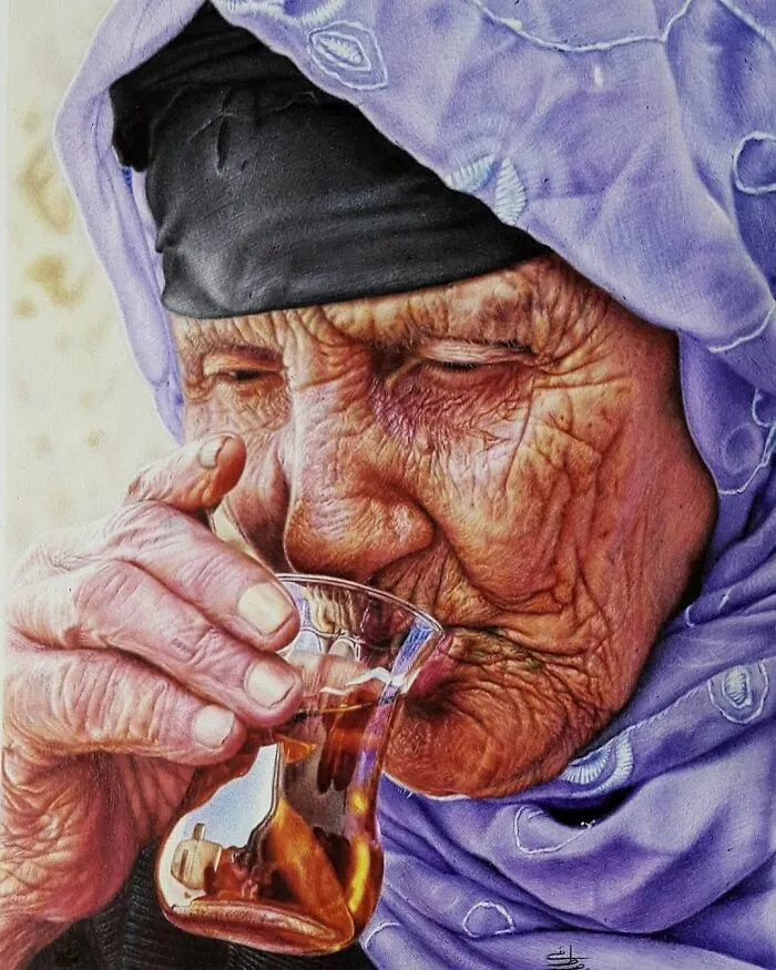 43 Photo-Like Drawings Made With Ballpoint Pens By Mostafa Khodeir