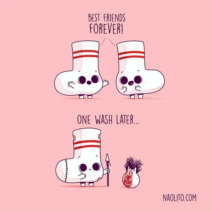Artist Makes Witty And Quirky Inanimate Object Illustrations That Are Oddly Relatable (30 New Pics)