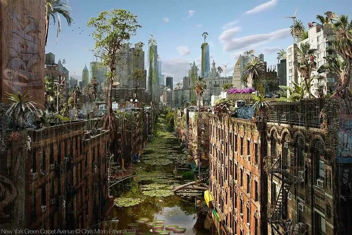 French Artist Creates Surrealistic Art That Shows What An Apocalyptic World Could Look Like (39 Pics)