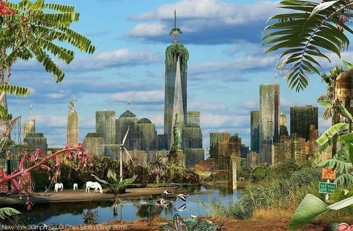 French Artist Creates Surrealistic Art That Shows What An Apocalyptic World Could Look Like (39 Pics)