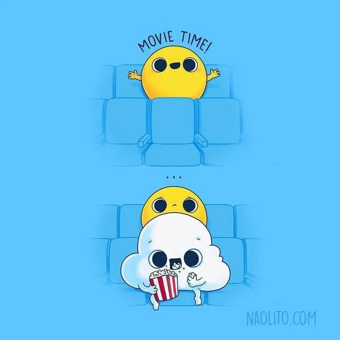 My Typical Movie Experience 🌥 Already Available As A Print At Naolito.com! Swipe To See More New Prints Available

#sun #cute #adorable #kawaii #awww #aww #awesome #funny #humour #humorous #cuteness #avengers #endgame #movie #movies #cinema #theatre #illustration #indieartists #indieart #artprint #gift #originalgift #creative #relatable